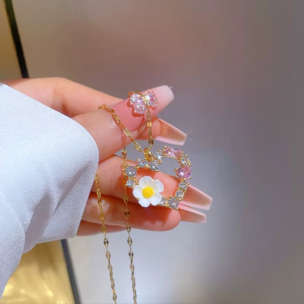 Blossom Heart Necklace