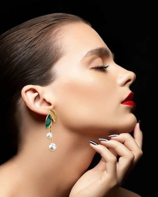 Botanical Grace Drop Earrings