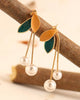 Botanical Grace Drop Earrings