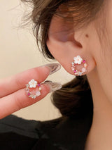 Butterfly Kiss Floral Earrings