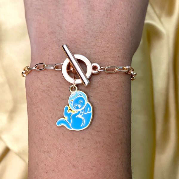 Golden Cat Bracelet