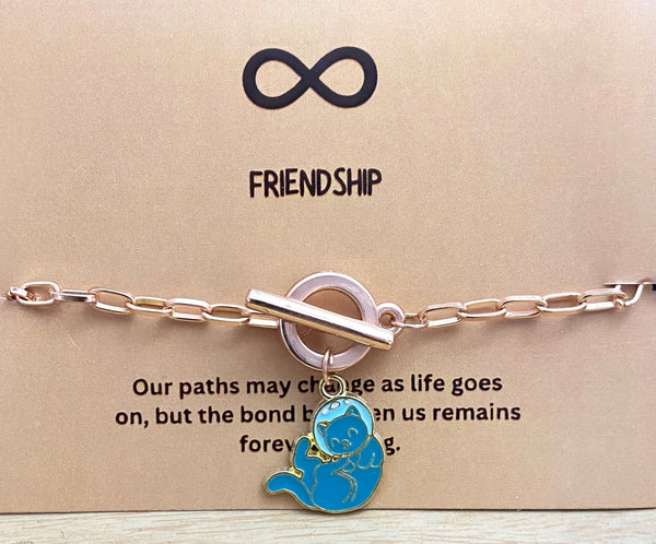 Golden Cat Bracelet