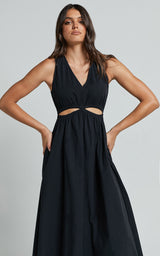 Caliana Black Dress
