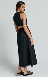 Caliana Black Dress