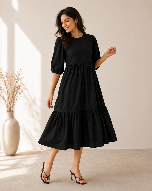 Noir Grace Dress