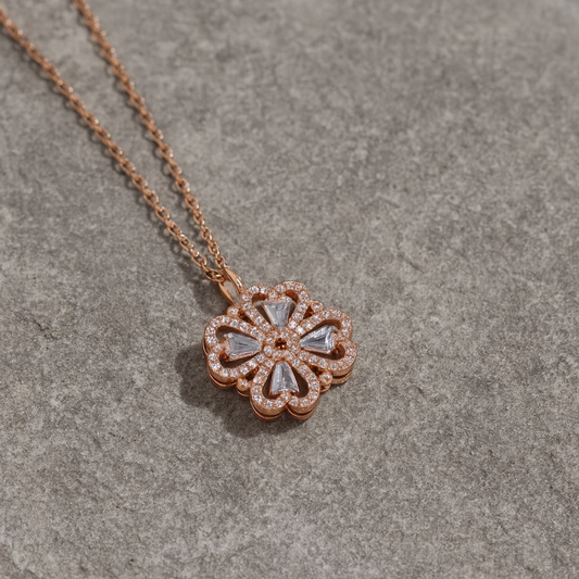 Linked Hearts Necklace