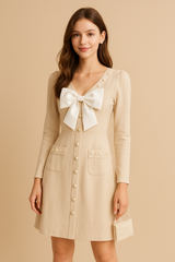 Petal Bow Charm Dress