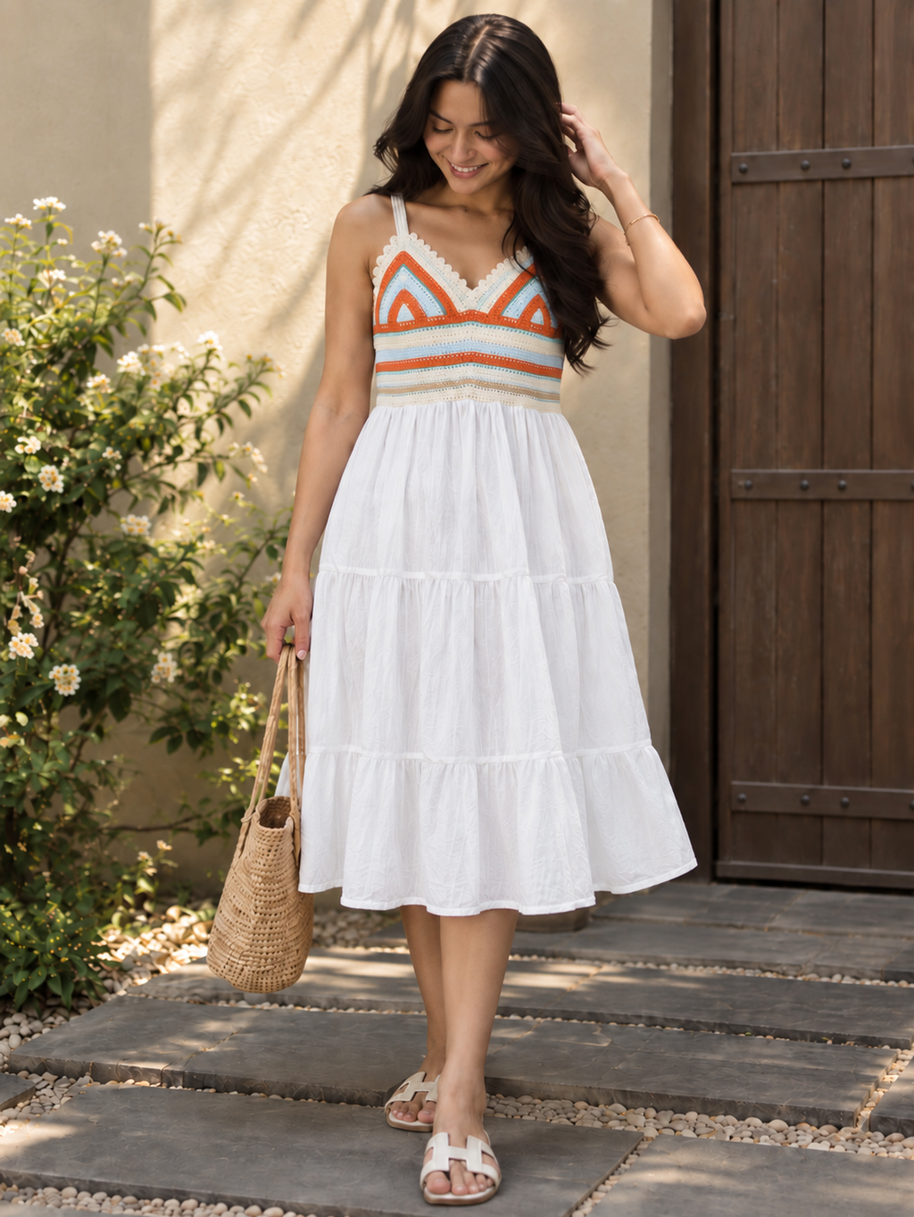 Pastel Crochet Dress