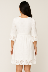 White Uriela Crop Dress