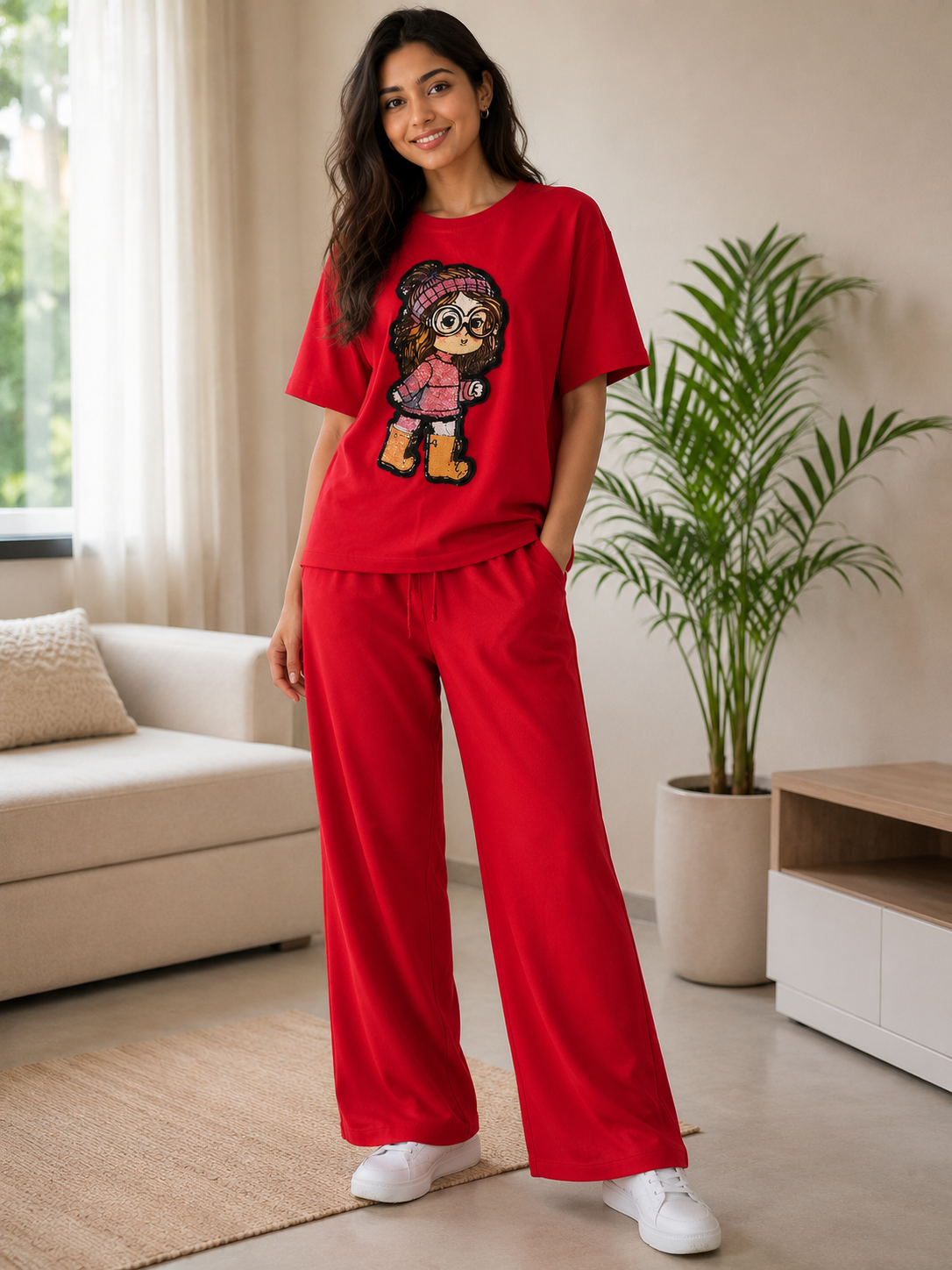 Crimson Cutie Co-Ord Set