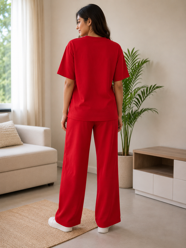 Crimson Cutie Co-Ord Set