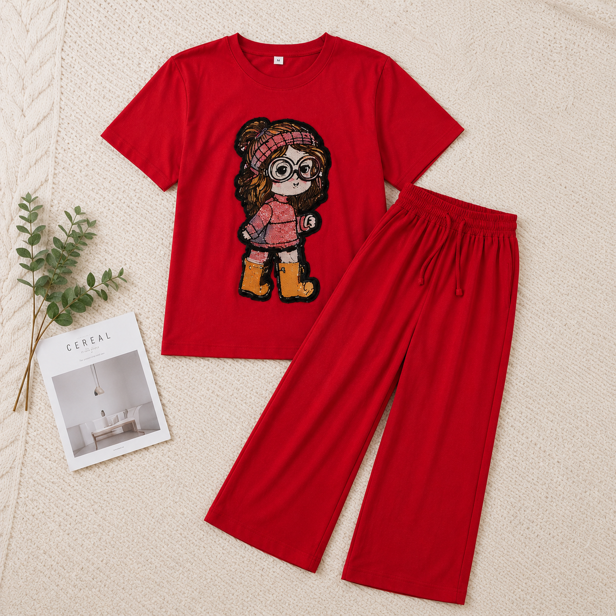 Crimson Cutie Co-Ord Set