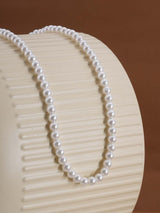 Classic Pearl Choker Necklace