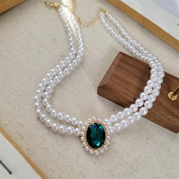 Emerald Pearl Royal Set