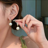 Ebony Pearl Earrings