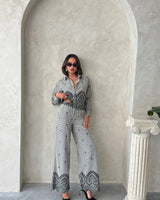 Chic Monochrome Co-ord Set