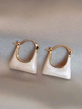 Frosted Prism Earrings