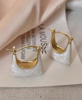 Frosted Prism Earrings