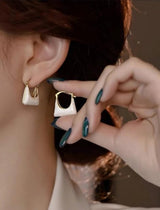 Frosted Prism Earrings