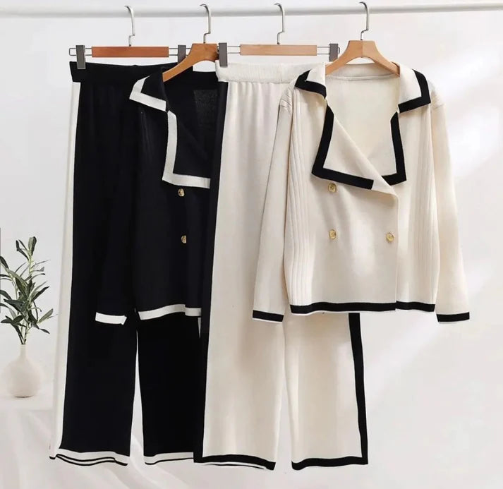 Onyx Petal Charm Winter Co-ord Set Main image