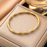 Golden Bamboo Bracelet