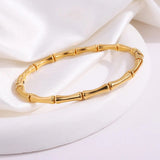 Golden Bamboo Bracelet