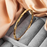 Golden Bamboo Bracelet