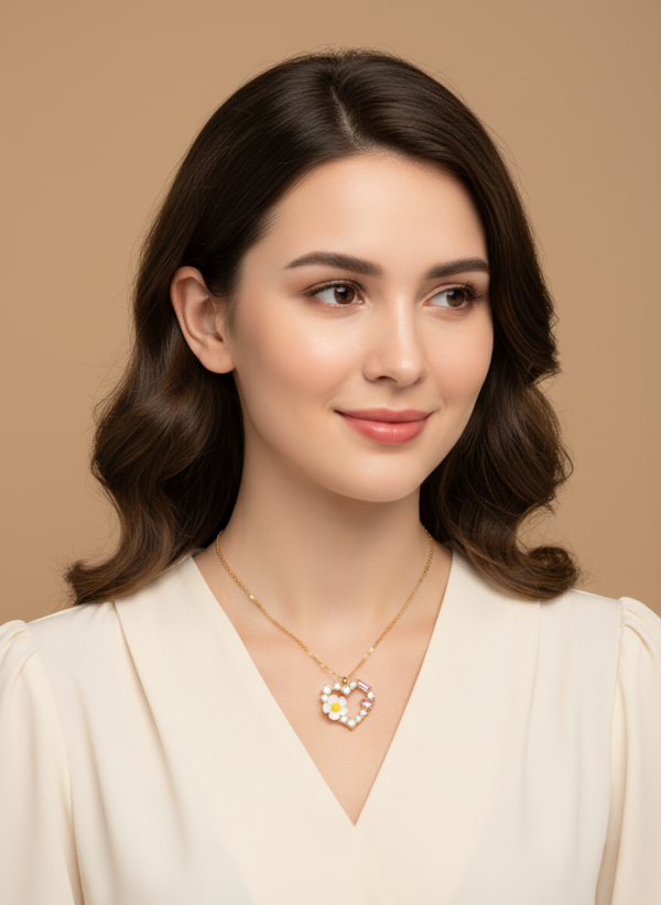 Blossom Heart Necklace