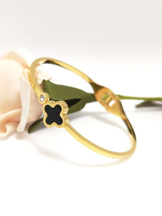 Clover Cuff Bracelet