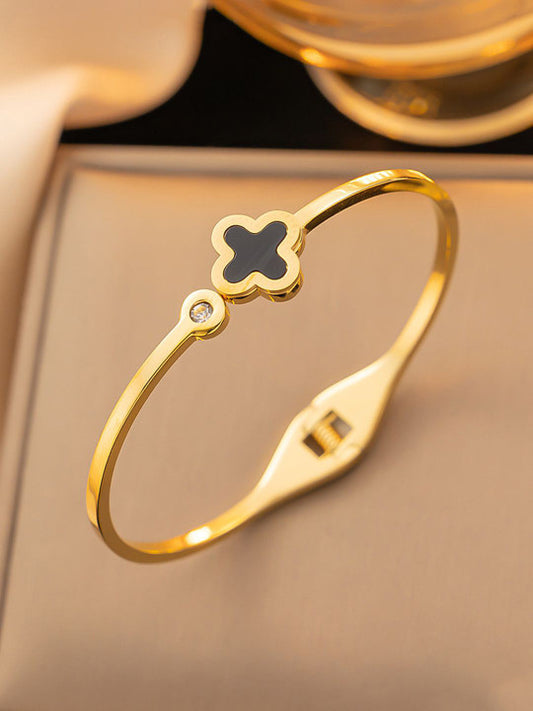 Clover Cuff Bracelet