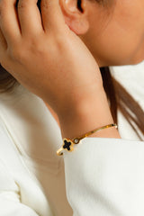Clover Cuff Bracelet