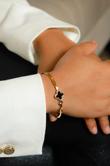 Clover Cuff Bracelet