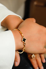 Clover Cuff Bracelet