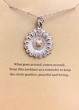 Elegant Floral Pendant Necklace