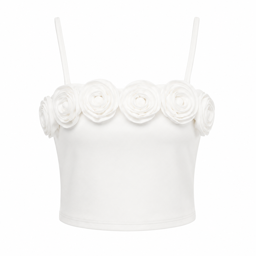 Ivory Rosette Co-Ord Set