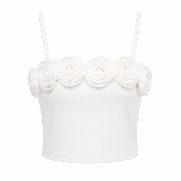 Ivory Rosette Co-Ord Set
