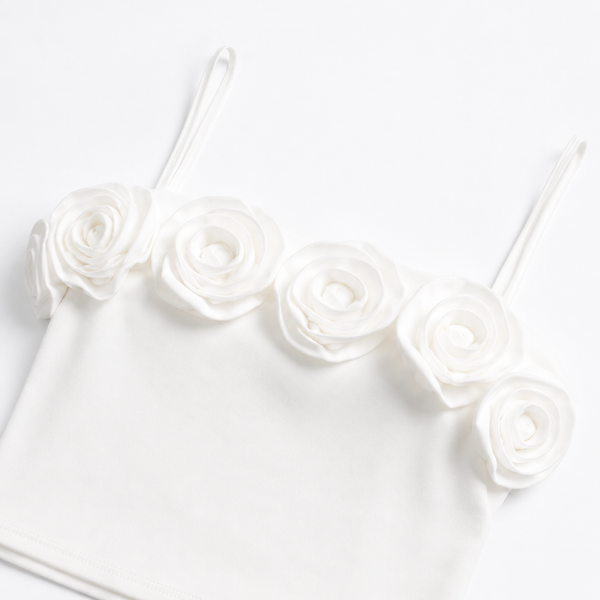 Ivory Rosette Co-Ord Set