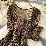 Leopard Print Jumpsuit