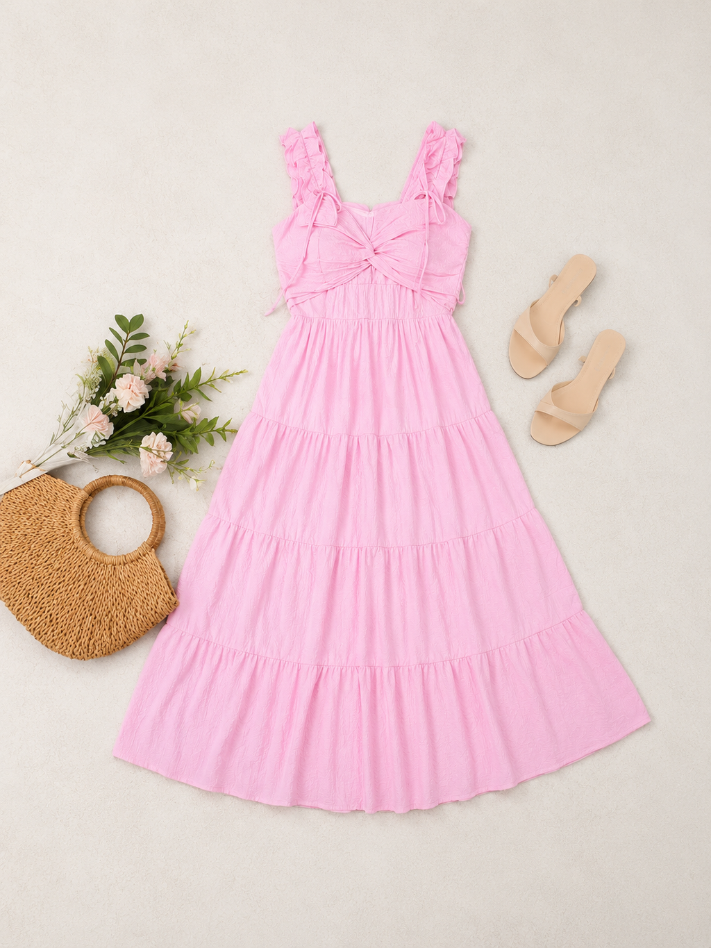 Luna Blush Maxi Dress