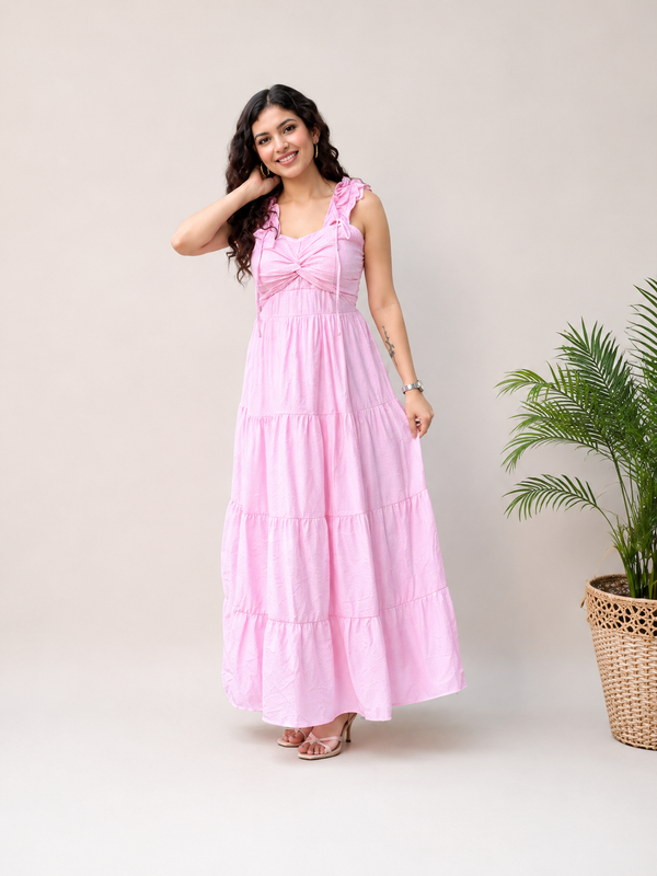 Luna Blush Maxi Dress