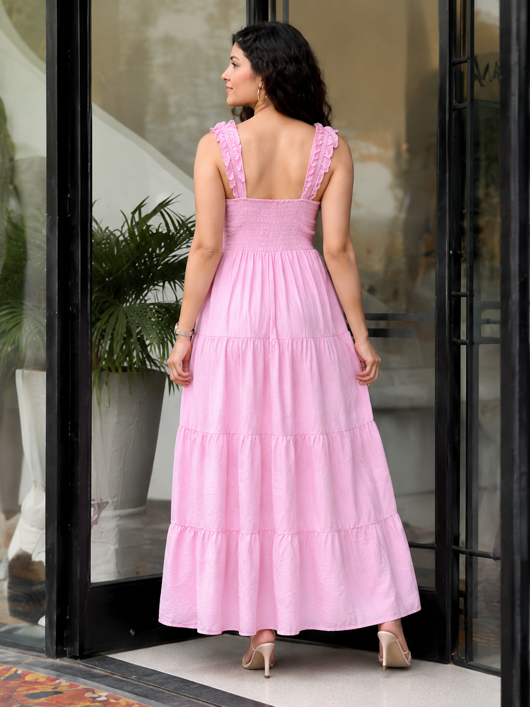 Luna Blush Maxi Dress