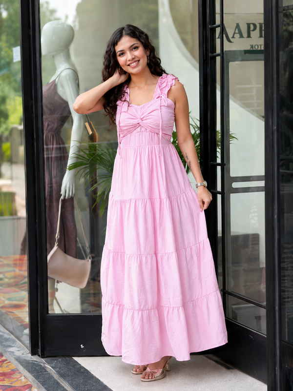 Luna Blush Maxi Dress
