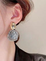 Moonlit Shell Earrings
