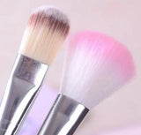 Makeup brushes and beauty blender combo