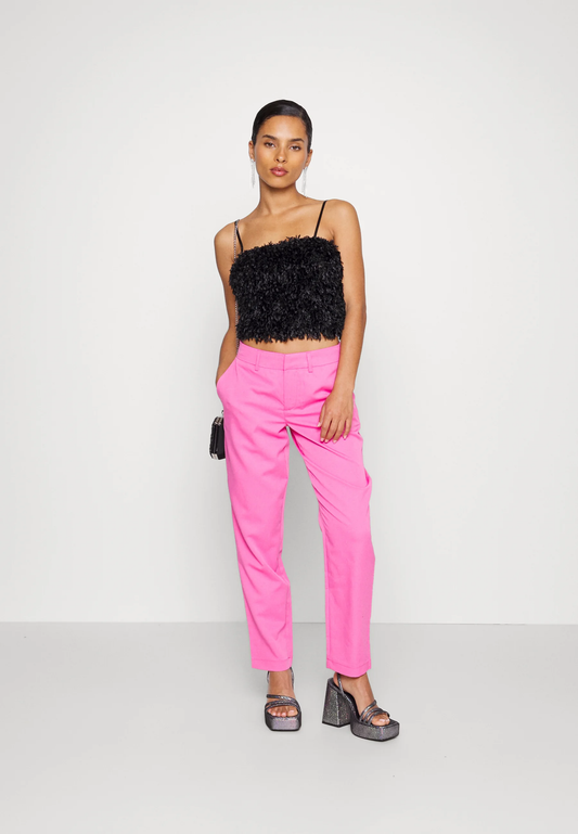 Matt Snow Crop Top For Her