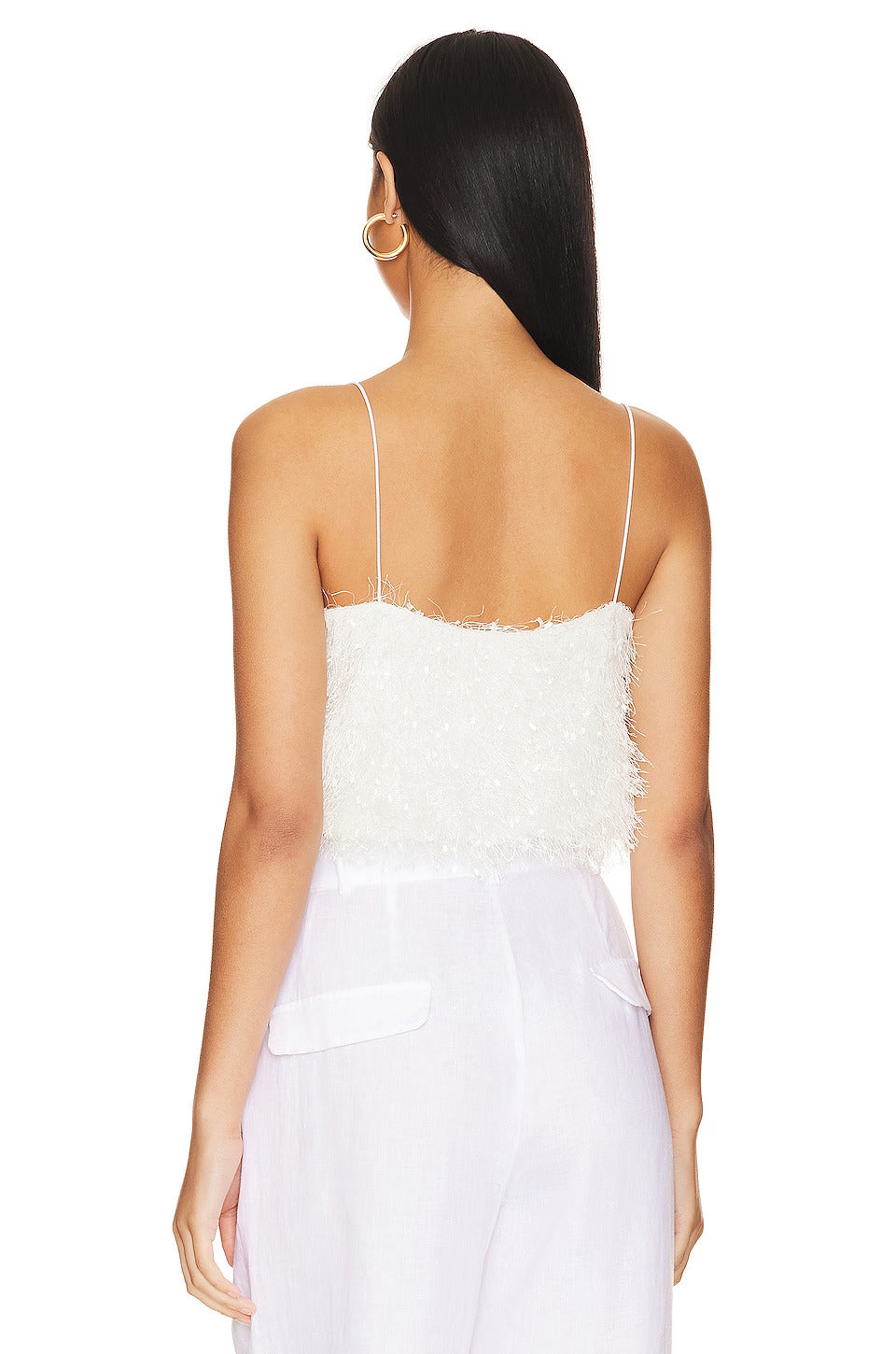 Matt Snow Crop Top For Her