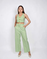 Mint Gingham Co-ord Set