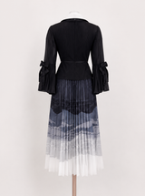 Monochrome Muse Dress