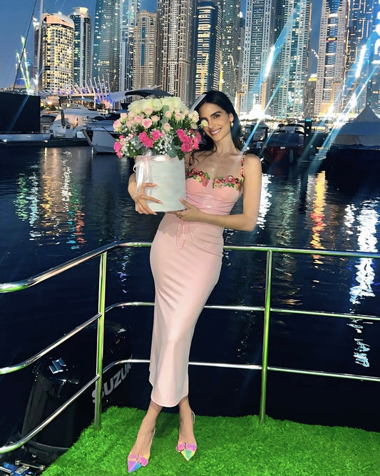 Pink Blossom Muse Dress