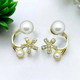 Orbit Flora Sparkle Earrings